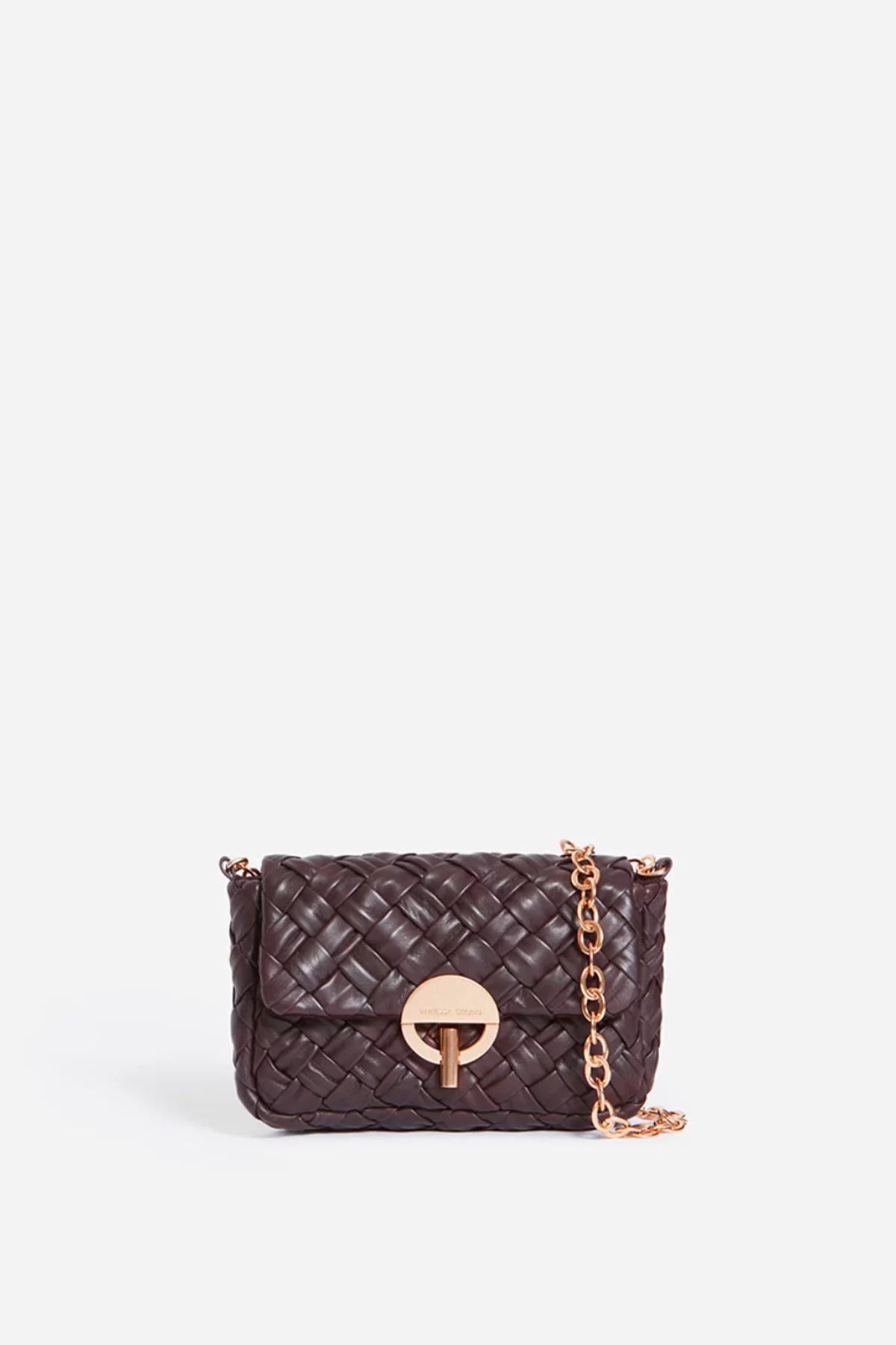 Vanessa Bruno – Petit Sac MOON CUIR TRESSE